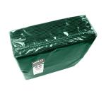 Pak van 40 micro-gekartelde tissue servetten 2-laags - gevouwen 1/8