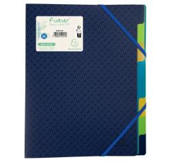 Clasificador Exacompta Forever® polipropileno 3 solapas 8 compartimentos