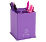 Squared pen-holder 4 comp. Teksto assort