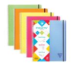 Clairefontaine Linicolor Fresh Proactiv'Book - A4+ - 160 Pages - 5x5 Squared with Header Frame - Assortment