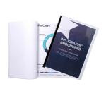 Sachet de 10 chemises de présentation pour relier avec Serodo PVC lisse 20x100e - A4 - Cristal