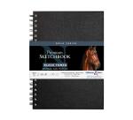 Nova Series carnet spiralé 50F 17,8x25,4cm 150g - Noir