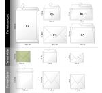 Paquet de 20 enveloppes Pollen 125x138mm 120g/m²