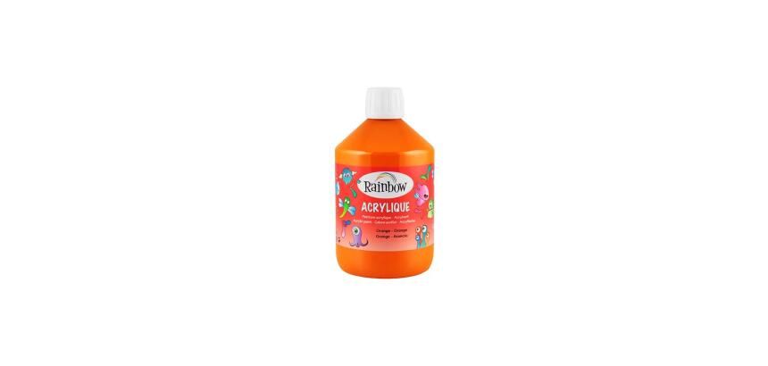 ACRYLIQUE MATE 500 ML ORANGE - Orange