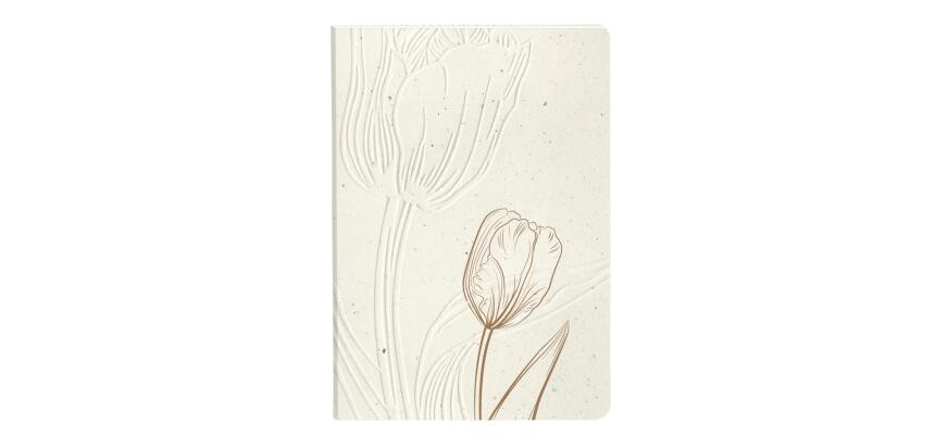 Tulip paper, Carnet brochure souple A5 14,8x21 cm, 128 pages, dots
