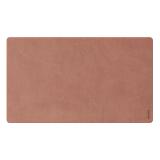 Rhodiarama sous-main souple M (80x40 cm) simili cuir italien - étui kraft - Bois de rose