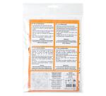 Coussin 100% soie - 40x40cm Succulentes - Blanc