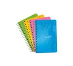 Carnet reliure intégrale 7000 11x17 cm 100 pages petits carreaux 70 g - Assortis
