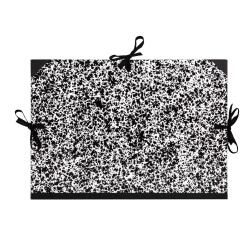 Carton à dessin Annonay 3 cordons 78x118cm - Blanc