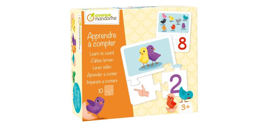 Jeu éducatif, Apprendre à compter - Multicolore