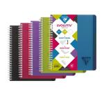 Linicolor, Wirebound notebook 16x21cm 90 sheets micro perforated 4 holes+ 3 removable deviders sq.5x5 assorted - Assortment