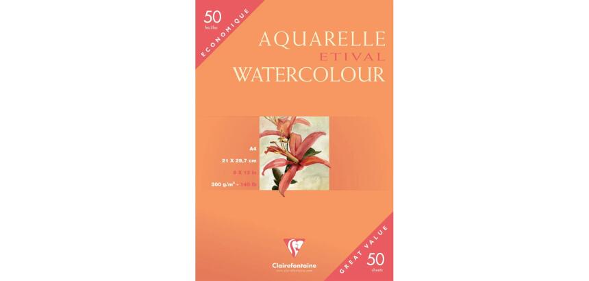 Etival étui cartonné 50F A4 300g grain fin