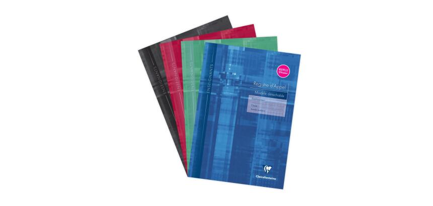 Registre d'appel journalier enseignant A4 32 pages modèle détachable - Assortis