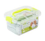 DARWI Pack Scolaire de 4 pains de pâte à modeler auto-durcissante 1kg KIDS - Blanc