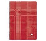 Cahier reliure intégrale A4 100 pages quadrillé 4x4 - Assortis