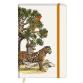 Animalis, Carnet rembordé rigide A6 10,5x14,8 cm, 96 pages, ligné, pochette à soufflet au dos, fermeture élastique, ruban marque-page, ass. - Multicolore