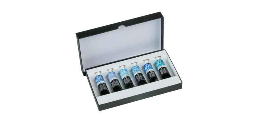 Aquarelles Set 6x15ml - Cobalt tube