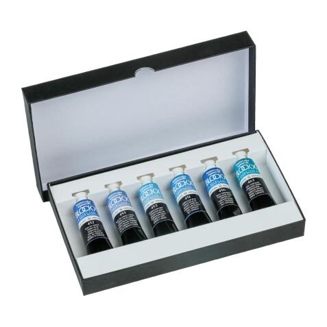 Aquarelles Set 6x15ml - Cobalt tube