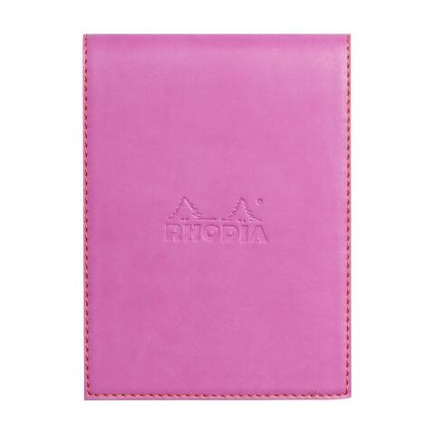 Rhodiarama porte-bloc avec porte-crayon + bloc N°12 ligné - Lilas