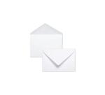 Paquet de 20 Enveloppes Blanches Doublées Triomphe 90x140mm - Gommées - 130g/m2 - Blanc