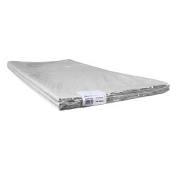 Manteles doblados - Papel gofrado Tiss Lack 80x80 cm - Blanco