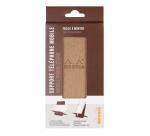 Rhodiarama support pour téléphone mobile simili cuir italien 13x8x8,5 cm - Bronze