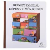 Piqûre de comptabilité et organisation familiale 27x25cm - Budget dépenses ménagères 56 pages