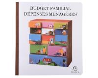 Piqûre de comptabilité et organisation familiale 27x25cm - Budget dépenses ménagères 56 pages