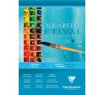 Etival bloc collé 1 côté 10F A4 200g grain fin