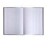 Registre 297X210 Journal 200 pages foliotées - Noir toilé