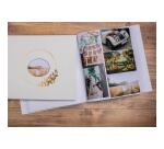 Álbum de fotografías para boda RINGFLOWER 29x32 cm - 300 fotos 60 páginas