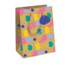 Liwa, kraft, sac moyen 21,5x10,2x25,3 cm - Multicolore