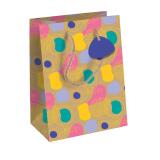 Liwa, kraft, sac moyen 21,5x10,2x25,3 cm - Multicolore