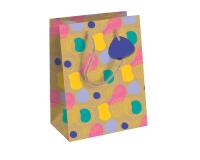 Liwa, kraft, sac moyen 21,5x10,2x25,3 cm - Multicolore
