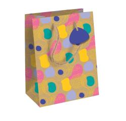 Liwa, kraft, sac moyen 21,5x10,2x25,3 cm - Multicolore