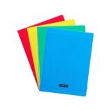 Cahier piqué 8000 POLYPRO A4 96 pages grands carreaux 90 g - Assortis