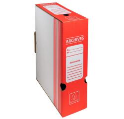 Scatola archivio dorso 100mm cartone ondulato - 25x35cm