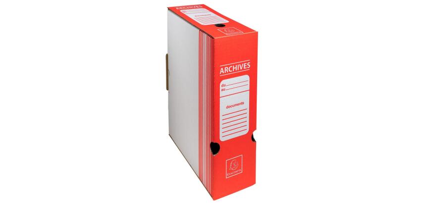 Scatola archivio dorso 100mm cartone ondulato - 25x35cm