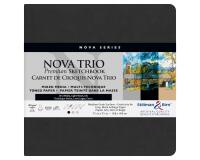 Nova Trio carnet souple 46F 19x19cm 150g - Assortis