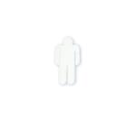 * Silhouette homme - Blanc
