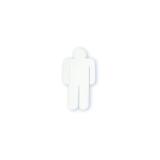 * Silhouette homme - Blanc