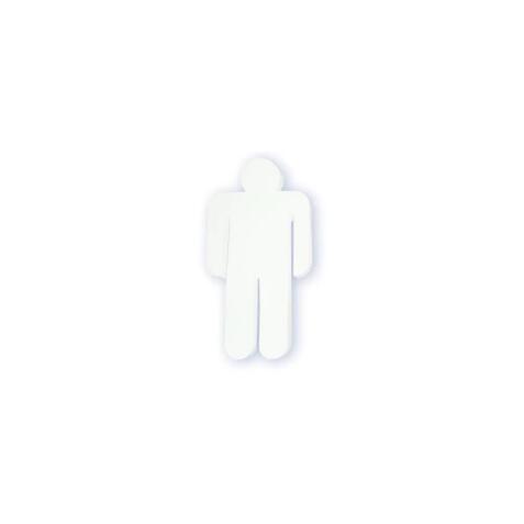 * Silhouette homme - Blanc