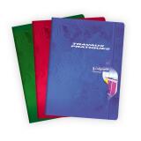 Cahier Travaux Pratiques piqué 7000 24x32 cm 96 pages grands carreaux 70 g + uni 90 g - Assortis