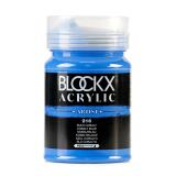 Peinture acrylique fine pot 500ml - Bleu cobalt