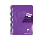 Carnet reliure intégrale EUROPA GLOSSY A5 180 pages détachables micro-perforées ligné + marge