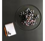 Bloc spiralé No. 11, format A7, quadrillé 5x5