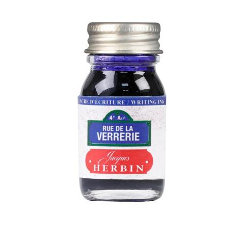 Encres d'écriture collection couleurs de Paris - 10ml - Bleu foncé