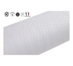 Tafellaken wegwerpbaar in reliëfpapier - rol van 50 m lang en 1,18 m breed - wit