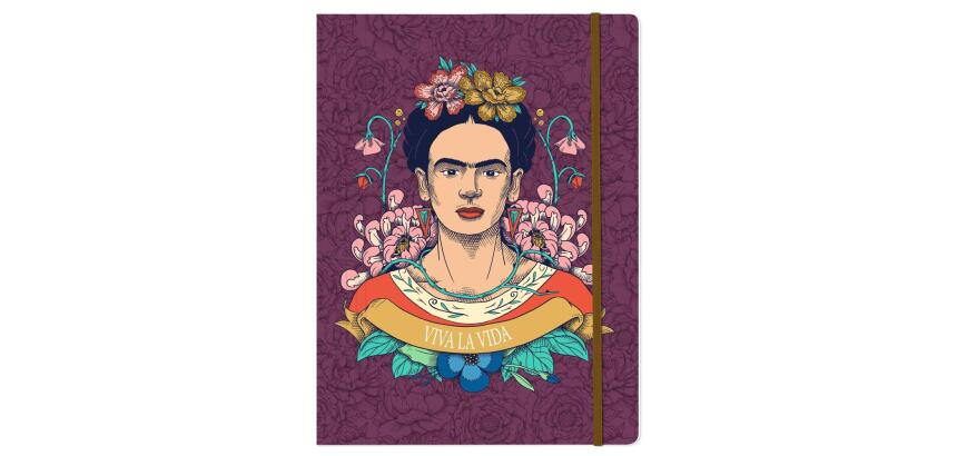 Frida Kahlo, Chemise à élastique 24x32cm
