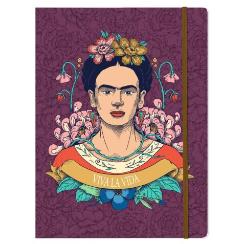 Frida Kahlo, Chemise à élastique 24x32cm